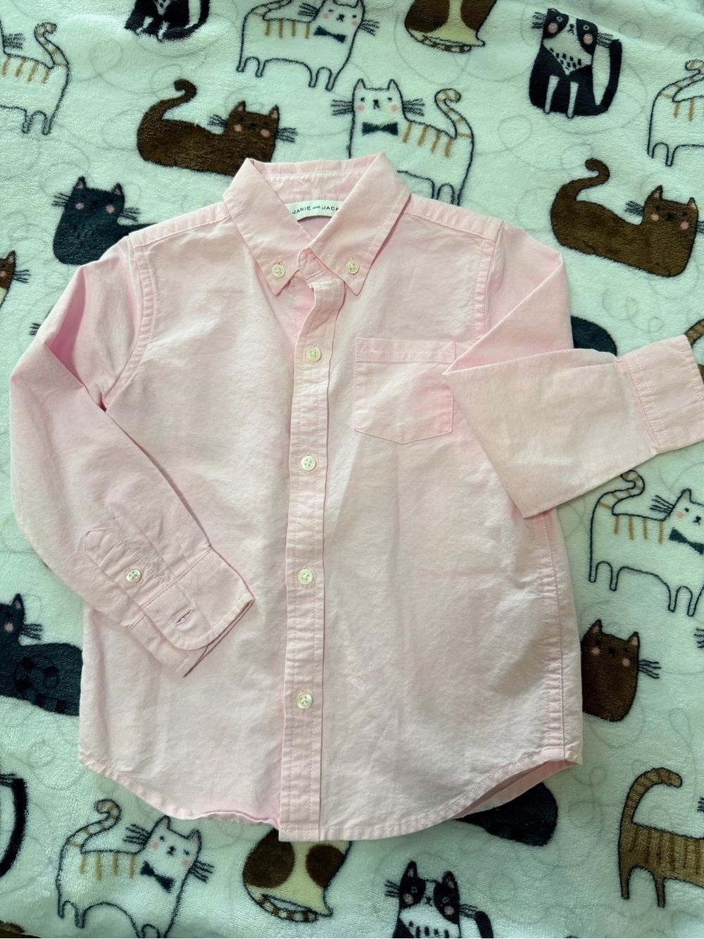 5x$30 Janie & Jack button down shirt Classic Oxford Style